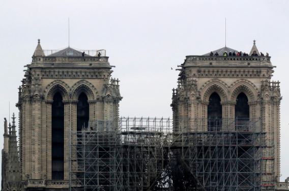 No sign of arson in Notre-Dame blaze as nation grieves for symbol