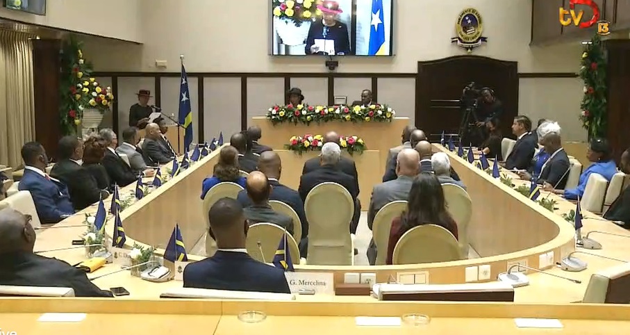 New parliamentary year Curaçao officially opened