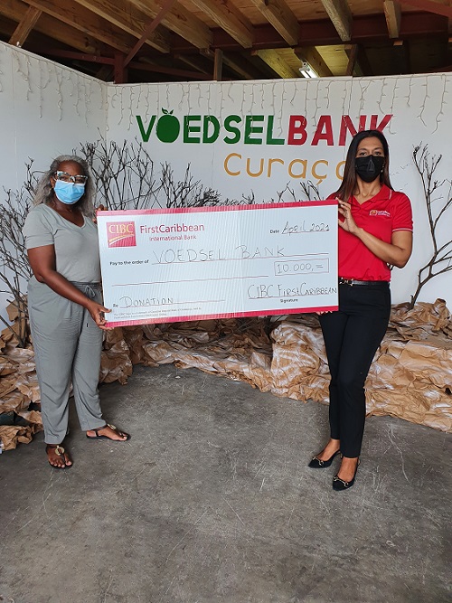 CIBC FirstCaribbean offers support to the foodbank