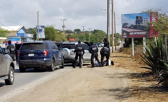 Seven arrests for a series of assaults