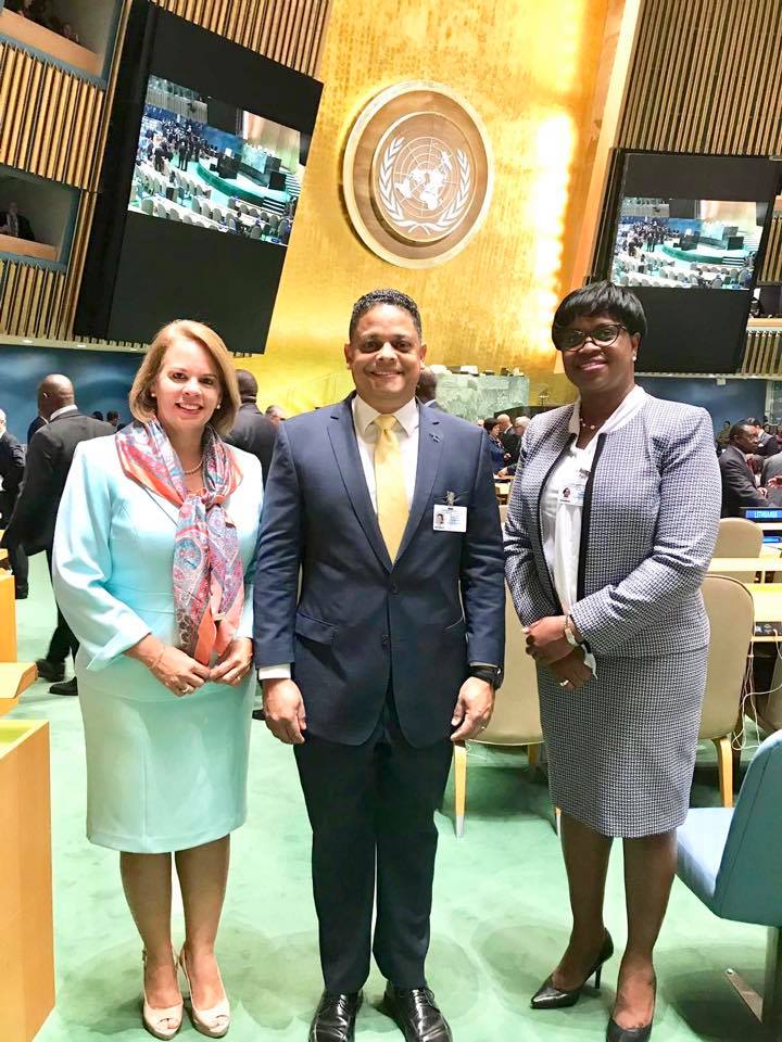 Prime Ministers of the Caribbean part of the Kingdom at the U.N.