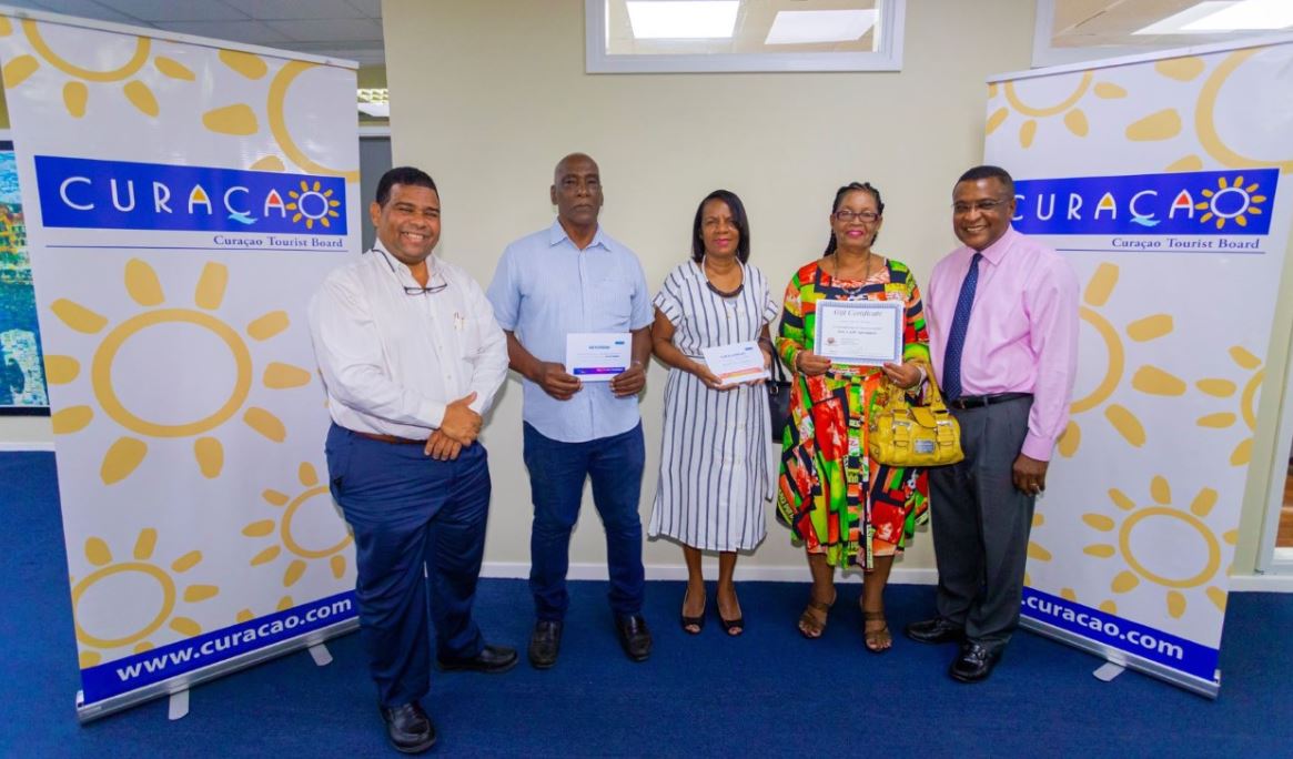 Winners raffle survey “Curaçao is Dushi—Live it, Love it” awareness campaign