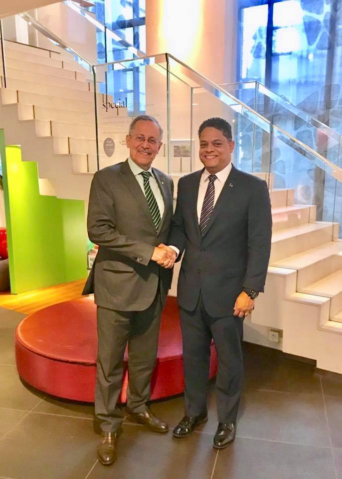 Prime Minister meets Dr. Patrick Gomes