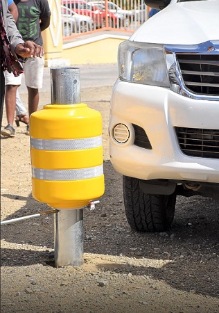 Test roller barriers started