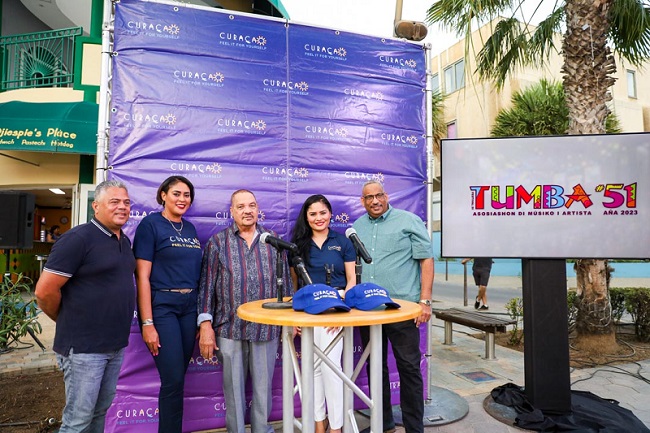 CTB, AMAK and FDKK invited Aruba to come experience the Tumba Festival and Carnival of Curaçao