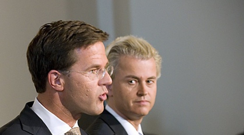 Rutte and Wilders clash over responsibility in election debate