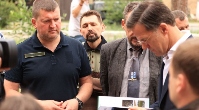 Dutch PM visits Kyiv to meet with Ukrainian president Zelenskyy