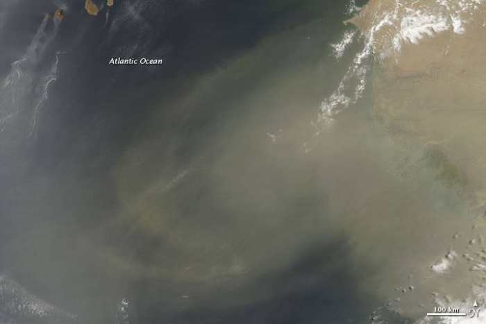 Health Ministry Issues Sahara Dust Warning for May and June in Curaçao