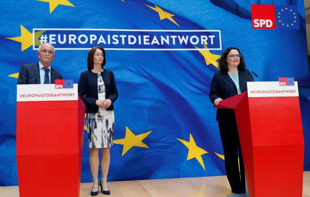 German's SPD to review coalition strategy after vote rout