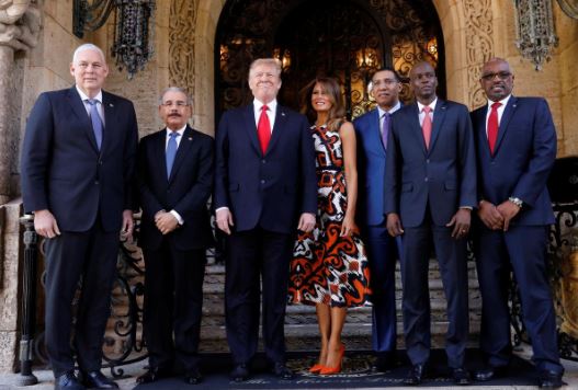 Trump dangles investment to Caribbean leaders who back Venezuela's Guaido