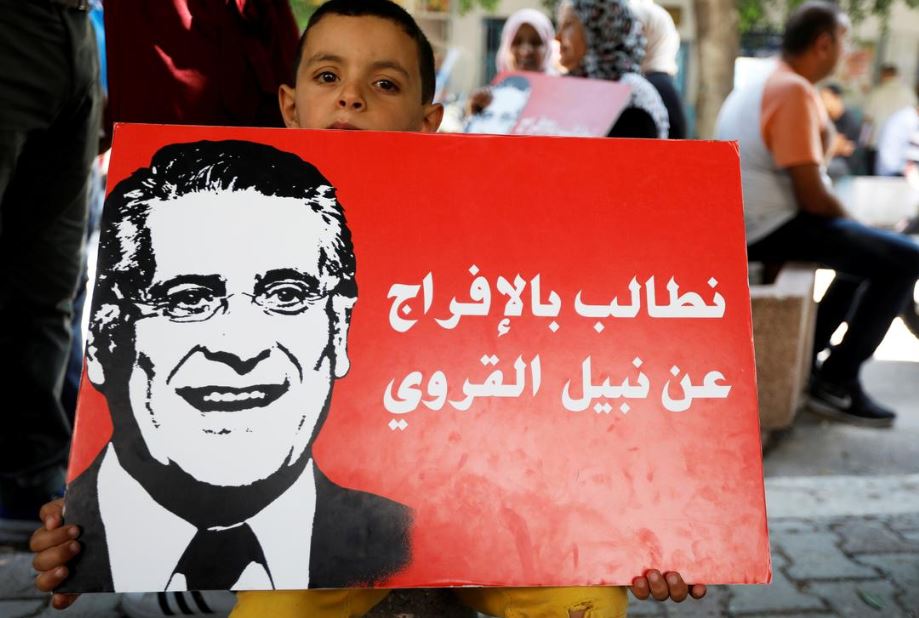 Tunisian court keeps presidential candidate in detention: lawyer