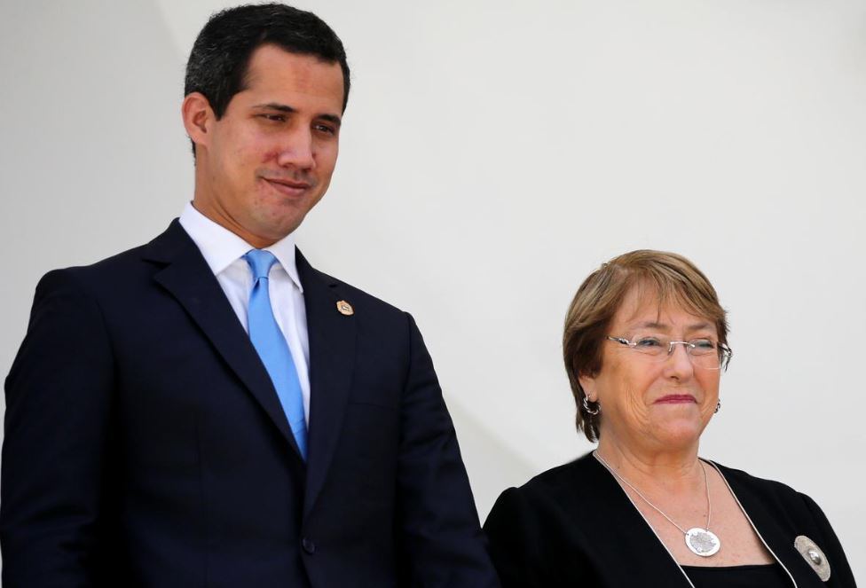 U.N. rights boss Bachelet to meet Maduro, Guaido in Venezuela: U.N.