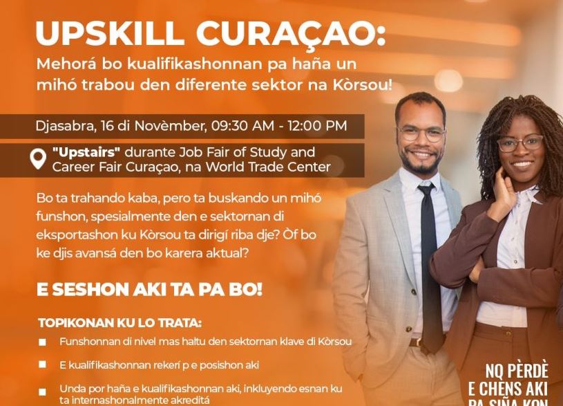 Ministry of Economic Development launches ‘Upskill Curaçao’