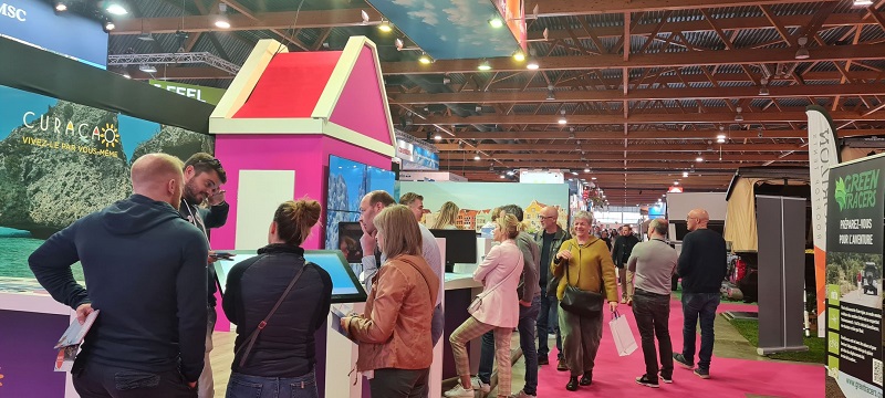 The CTB and local partners promoting Curaçao in the Netherlands and Belgium