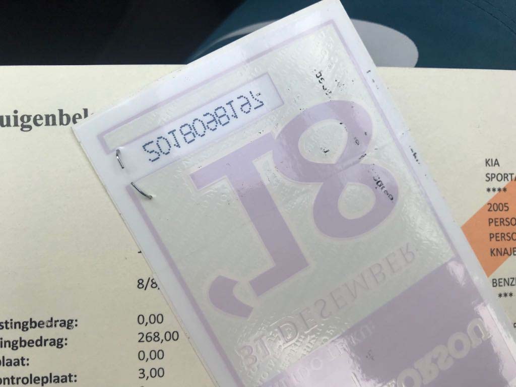 Vehicle tax can be paid starting next week