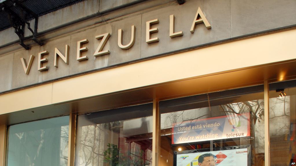 Venezuela opposition takes control of diplomatic properties in US