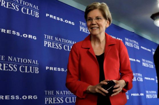 Democratic Sen. Warren takes step to challenge Trump in 2020