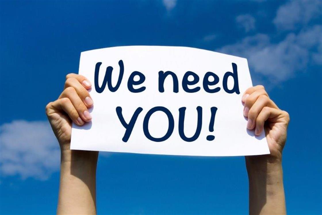 Simply put … we need your help!