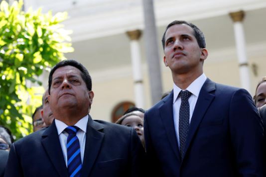 Deputy of Venezuela's Guaido arrested and dragged away by tow truck
