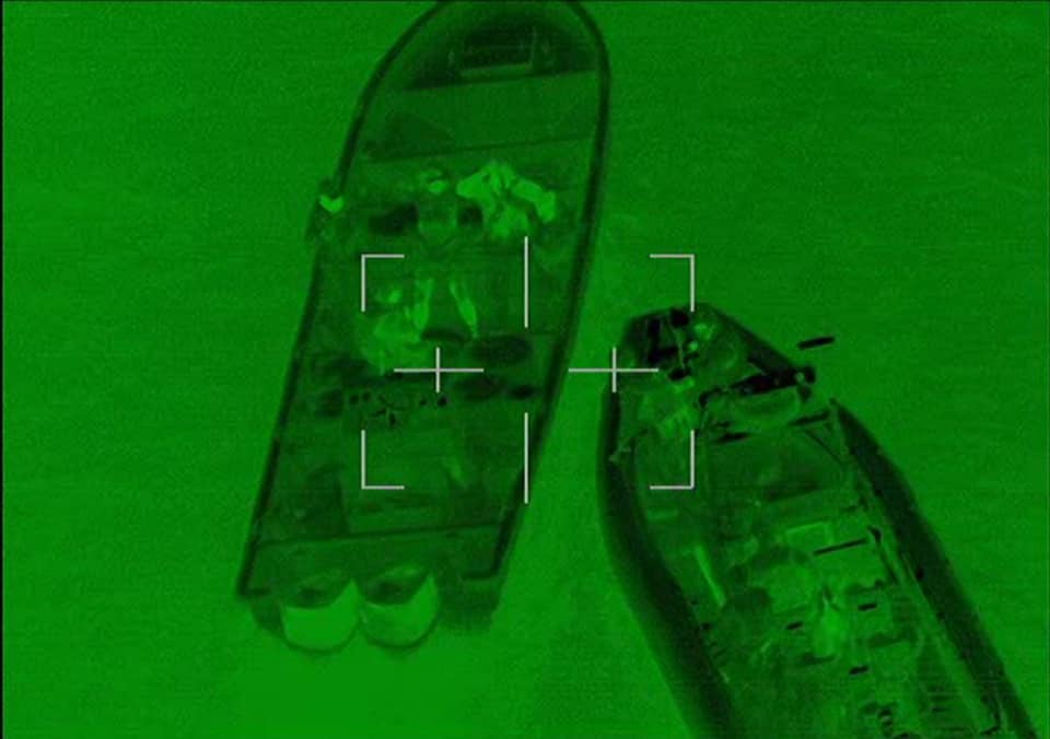 Navy ship Zr.Ms. Groningen intercepts 857 kilos of drugs